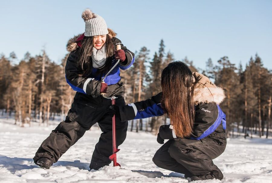 Rovaniemi: Ice Fishing Experience - The Gear and Boots Matter More Than You Think