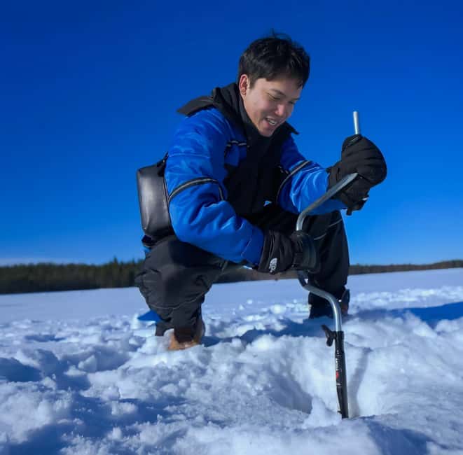 Rovaniemi: Ice Fishing Small Group Tour & Barbeque - What you learn on the ice: drilling and rod setup, step by step