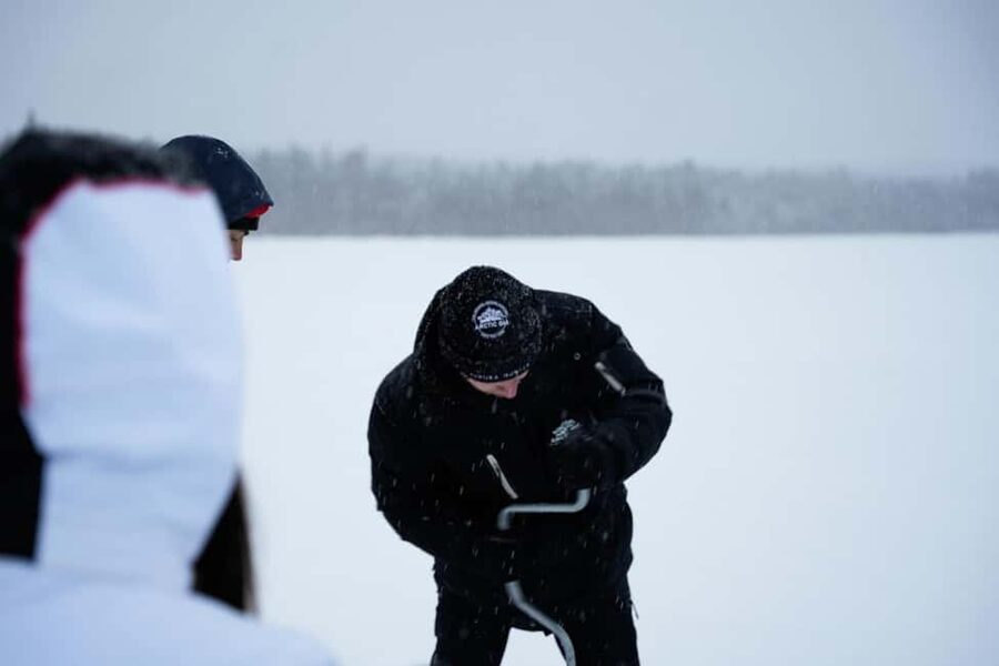 Rovaniemi: Ice Fishing Small Group Tour & Barbeque - Price and value at about $112 per person