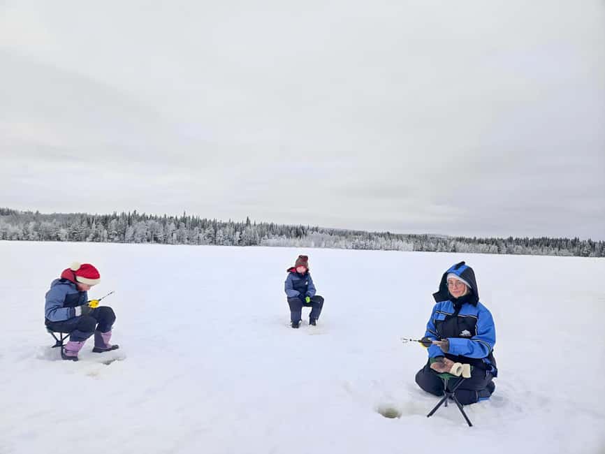 Rovaniemi: Ice Fishing Small Group Tour & Barbeque - Hotel pickup and a max 8 group: the smooth way to start cold