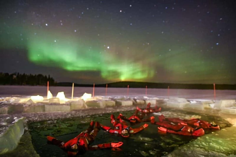 Rovaniemi: Ice Floating in Forest Lake with Aurora Borealis - Key Things I’d Book This For