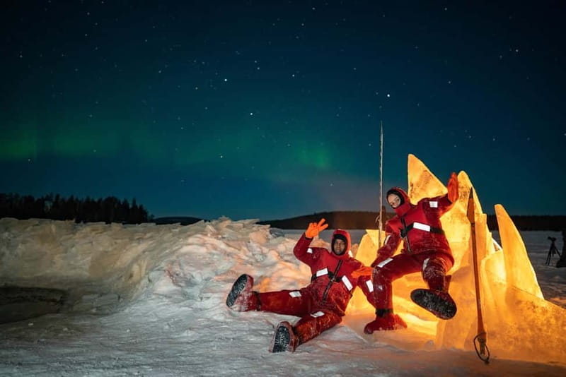 Rovaniemi: Ice Floating in Forest Lake with Aurora Borealis - Northern Lights Reality Check: You’re Chasing, Not Ordering