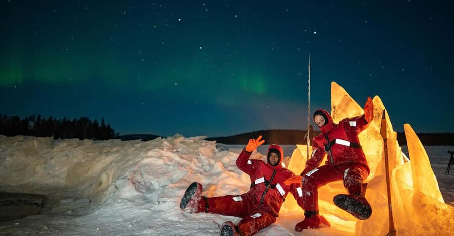 Rovaniemi: Ice Floating in Forest Lake with Aurora Borealis - Who This Aurora Ice Float Suits Best (and Who Might Want Another Option)