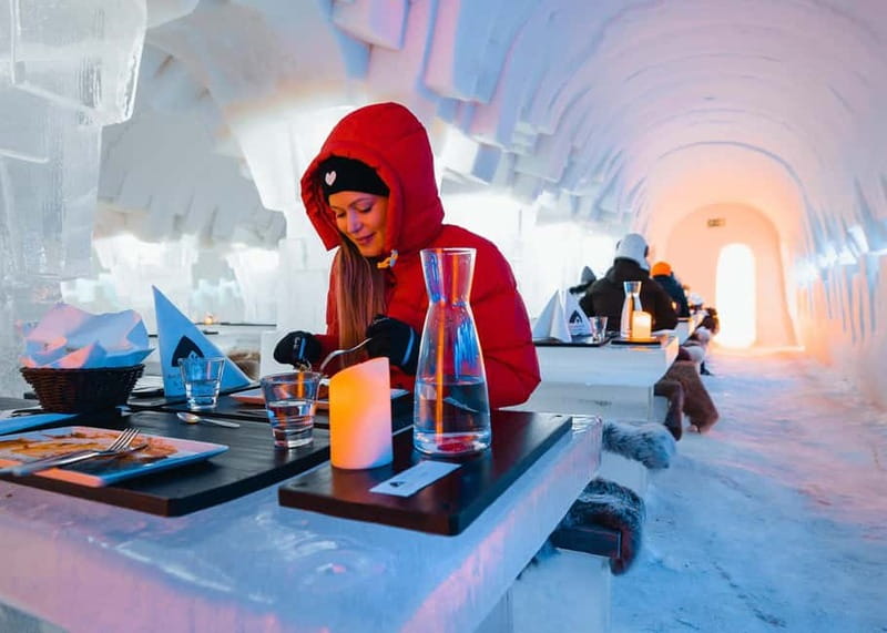 Rovaniemi: Ice Restaurant Dinner with Snow Sauna & jacuzzi - Should you book this Rovaniemi Ice Restaurant, snow sauna, and jacuzzi tour?