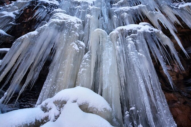 Rovaniemi: Korouoma Canyon & Frozen Waterfalls Tour with BBQ - Key highlights to know before you go