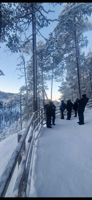 Rovaniemi: Korouoma Frozen Waterfalls Hike & Hot BBQ Lunch - The 4-hour guided hike through Korouoma’s frozen waterfall world