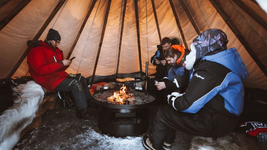 Rovaniemi: Lapland Ski Trekking Safari - Skin skis, poles, and why the uphill part is not as scary as it sounds