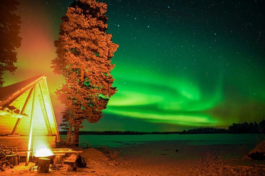 Rovaniemi: Night Sky lappish Barbecue - How your guide turns aurora watching into something you can understand