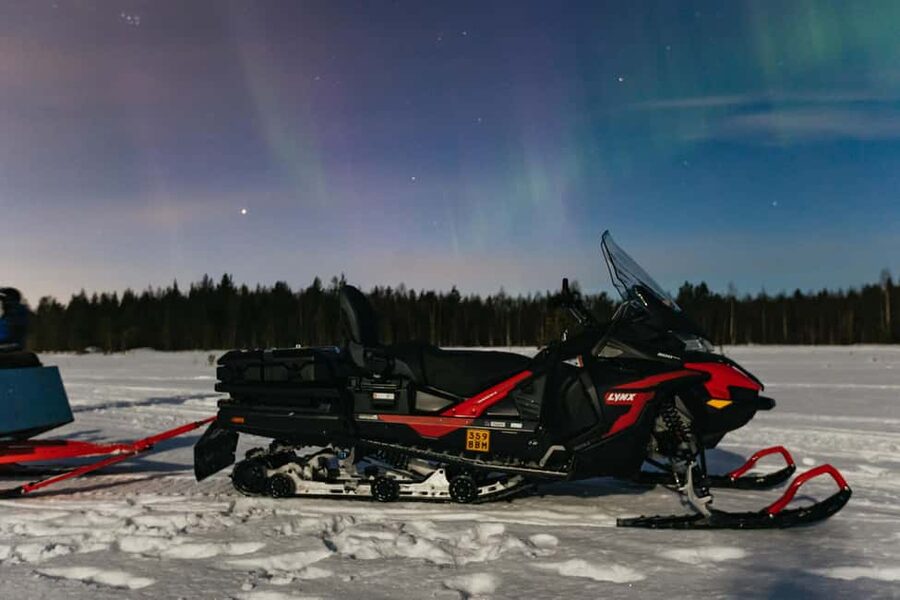 Rovaniemi: Northern Lights Family-Friendly Snowmobile Safari - How the ride is structured: snowmobile time plus a kids’ sleigh