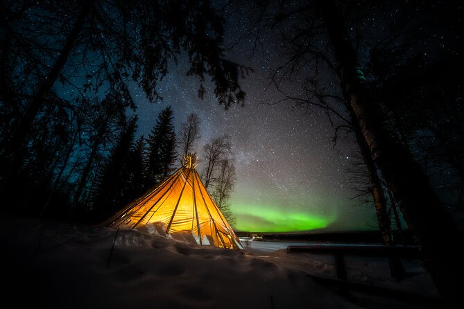 Rovaniemi Northern Lights Photography Small-Group Tour - Stop in Lapland: how the guide chooses the best sky direction