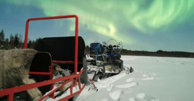Northern Lights Sledge Ride