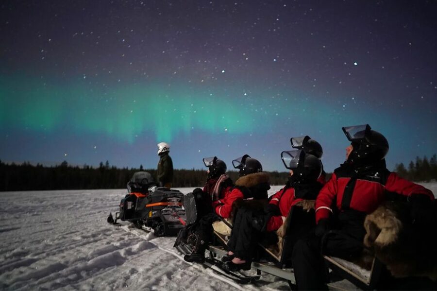 Rovaniemi: Northern Lights Sleigh Ride - Meeting point and timing, how the 2.5 hours usually feel