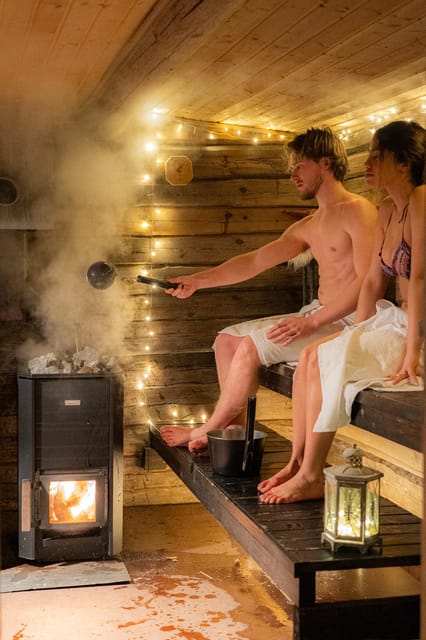 Rovaniemi: Private Sauna and Ice Swimming Tour with Snacks - Your Private Wooden Sauna: Where the Real Comfort Starts