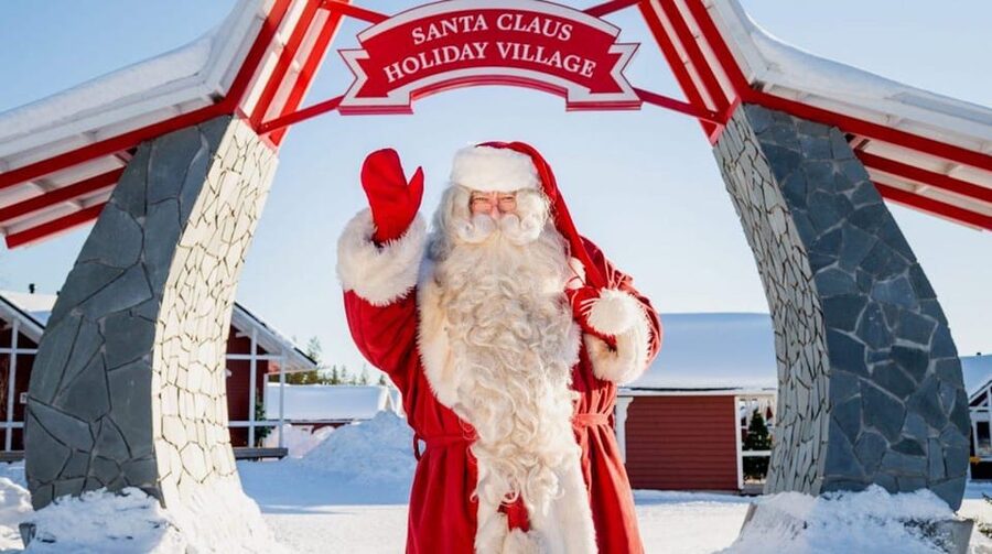 Rovaniemi: Santa Claus Village Tour Huskies & Reindeer ride - Reindeer yard interaction and Lapland symbolism you can actually use