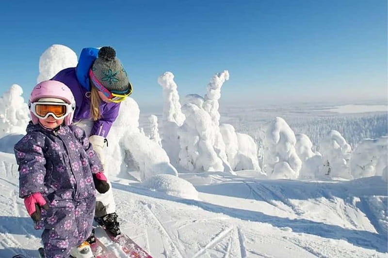 Rovaniemi: Slalom and Alpine Skiing - The zigzag or wavy slalom course: how the technique lessons actually work