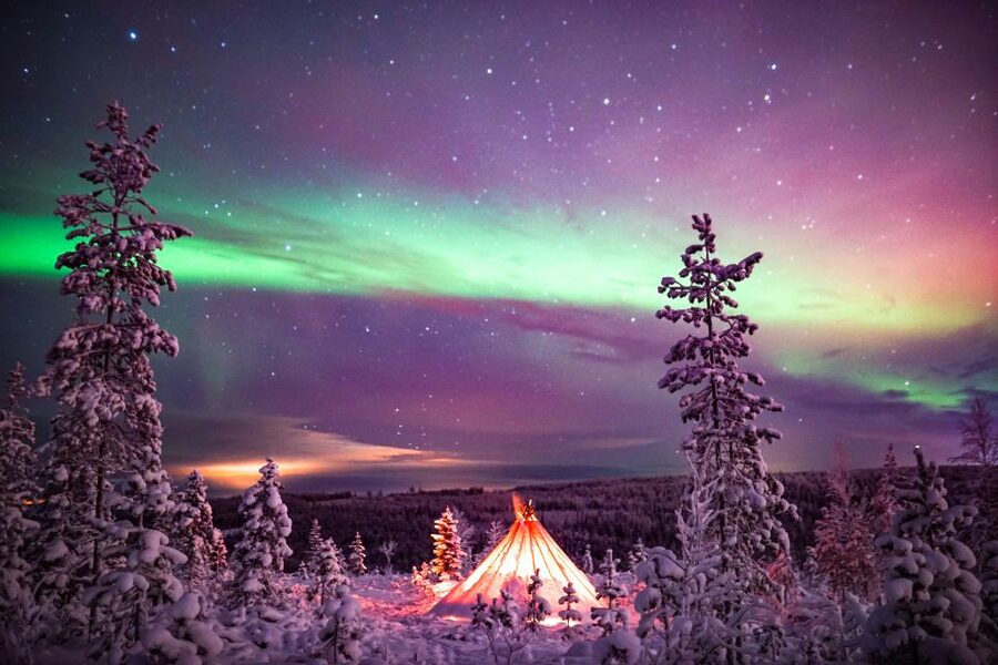Rovaniemi: Small-Group Northern Lights Wilderness Tour - Campfire time in the Finnish wilderness: food, warmth, and learning local ways