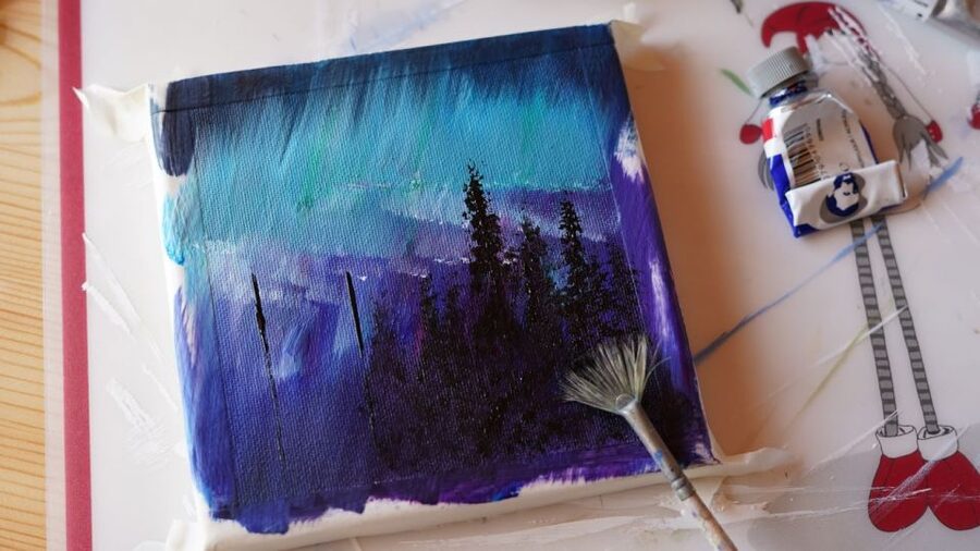 Rovaniemi: Workshop - Aurora painting - FAQ