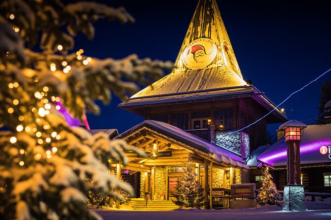 Santa Claus Village Guided Tour & Arctic Animals Adventure - Warming up with hot berry juice at the campfire