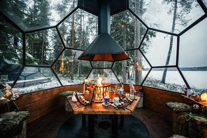 Santa Village Tour+Lapland Cuisine In Glass Igloo+Snow Scooters - Santa Claus Village, plus that Arctic Circle moment