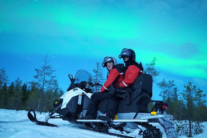 Snowmobile Photography Trip to the Aurora - Snowmobile time: cold-weather gear and the twin-driver setup