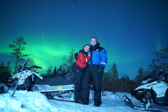 Snowmobile Photography Trip to the Aurora - What the timing looks like in Arctic darkness, and why 6:30 pm matters