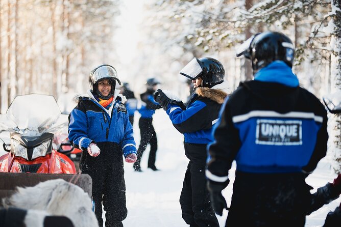 Snowmobile Safari into the Arctic Circle Forest - Snowmobile Seating Rules, Children’s Option, and Who Shares What
