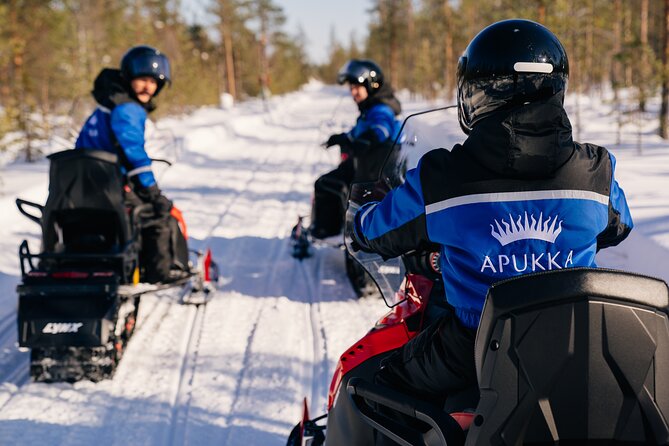 Snowmobile Safari into the Wilderness, Apukka Resort Rovaniemi - Warm drinks, snacks, and the reality check