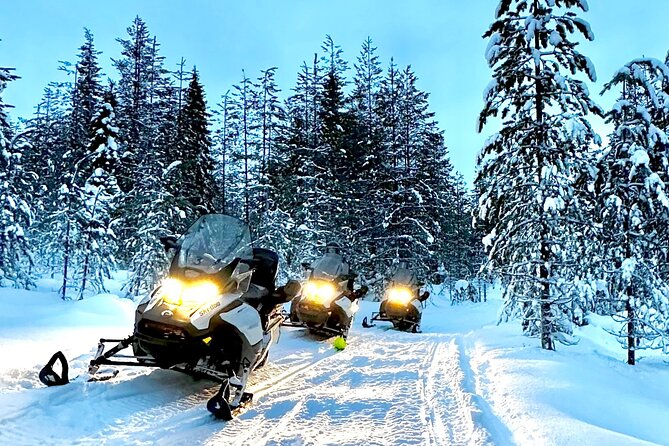 Snowmobile Safari to the Wilderness - Why Snowmobile Safari Time Works in Rovaniemi