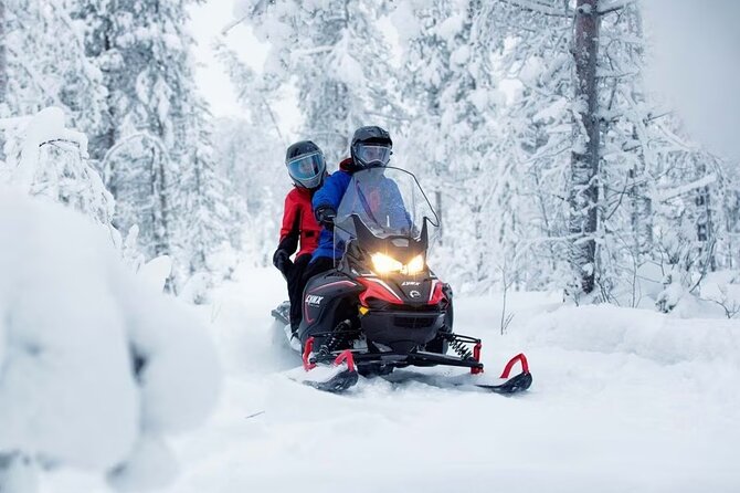 Snowmobile Tour with Small Group in Remote Wilderness 3 Hours - Meeting at Korkalonkatu and Getting Set Up Without Stress