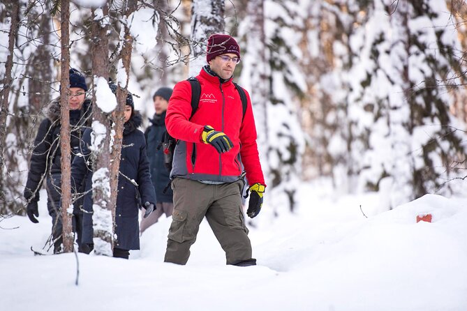 Snowshoe Trip in the Wilderness - Snowshoeing deep in Arctic nature, without the stress