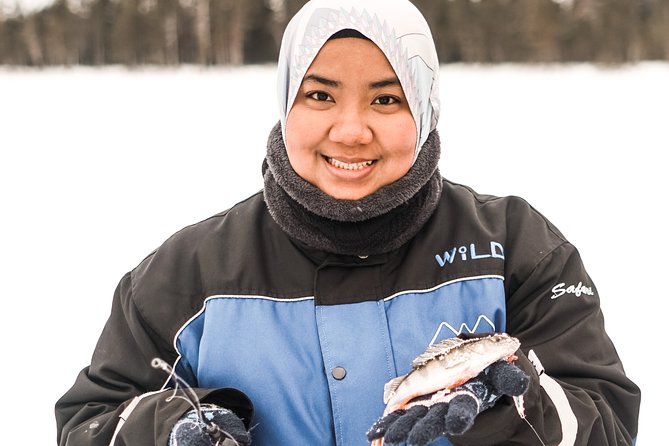 Snowshoeing and Ice Fishing Tour - The fire, Finnish snacks, and grilled sausages that change the mood
