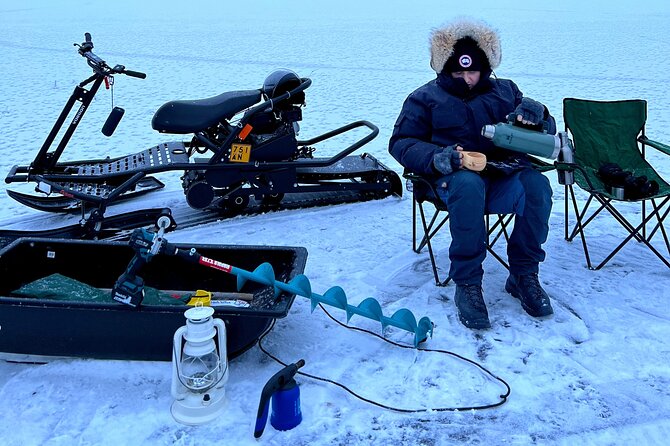VIP Ice Fishing "ICEBREAKER" Lunch in Glass Igloo - Weather and safety: why cancellations can happen