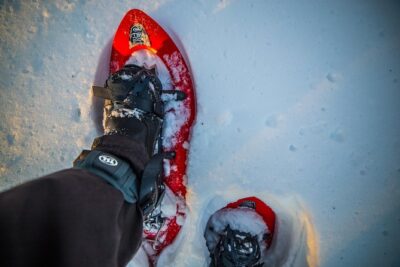 Wilderness snowshoe adventure