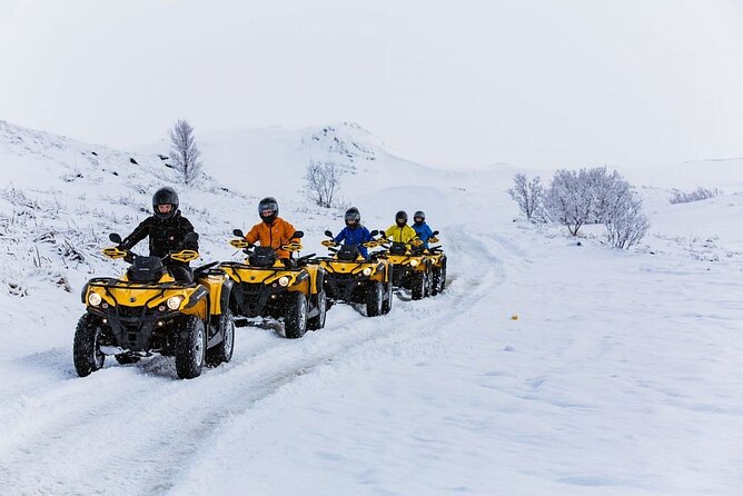 Winter Quad Bike Ride in the Arctic Circle from Rovaniemi - Gear, Training, and Following the Guide into the Snow